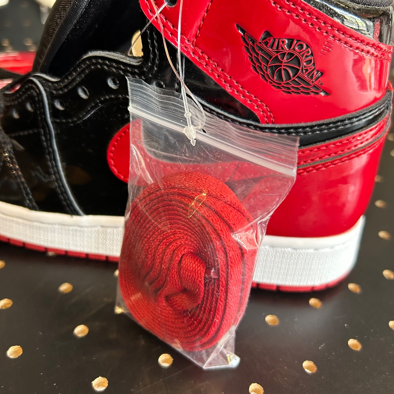 Nike GS Air Jordan 1 High OG "Patent Bred" US5y/23.5cm