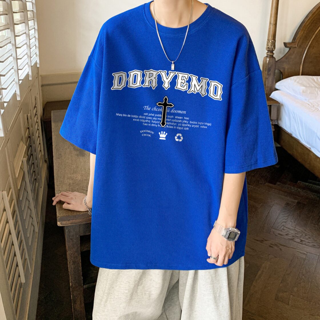 送料無料】メンズ 半袖 Tシャツ オーバーサイズ カジュアル ストリート 