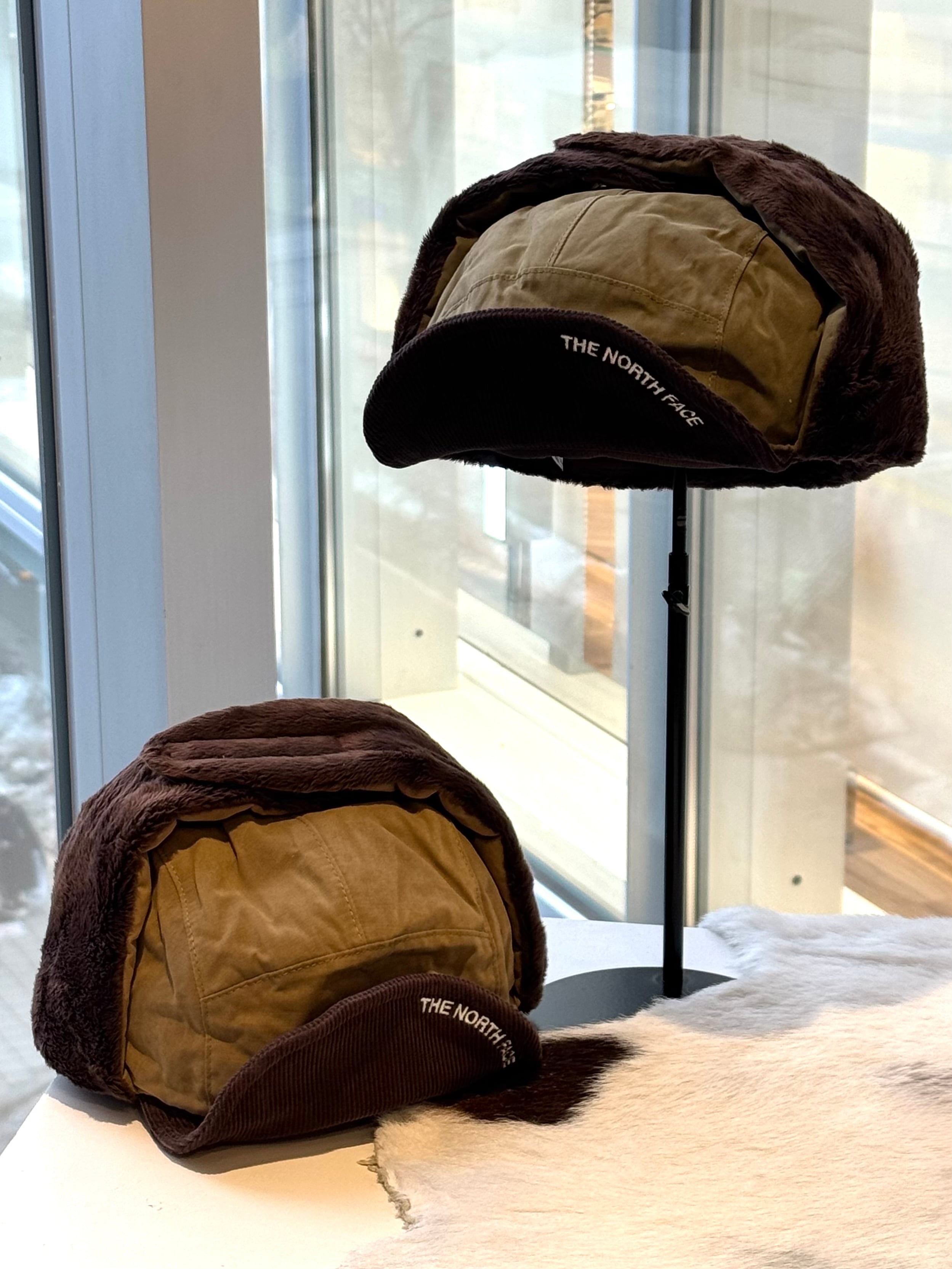 THE NORTH FACE WHITE LABEL waxed cotton earmuff cap