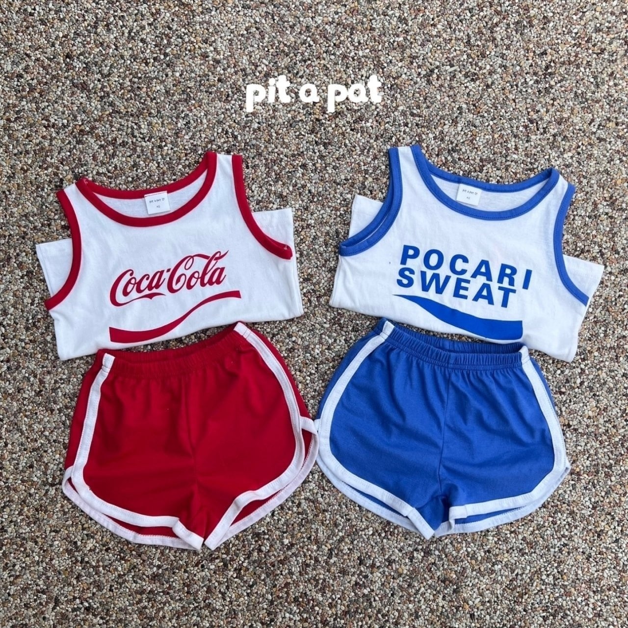 即納◆85-125 コカポカセットアップ-pit a pat