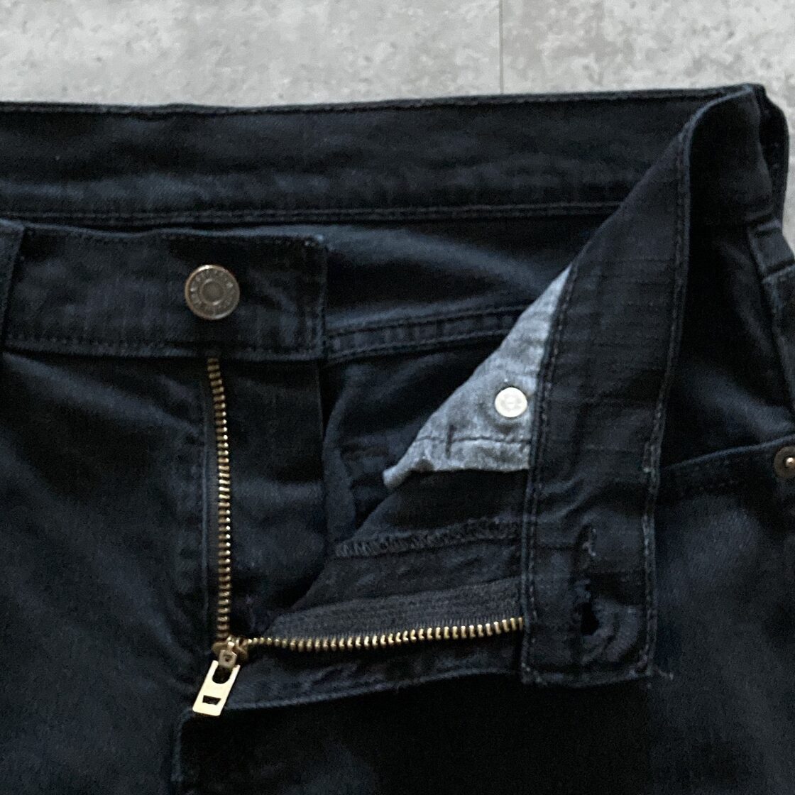 W29 L32】Levis 511 リーバイス ジッパーフライ スキニー 後染め 