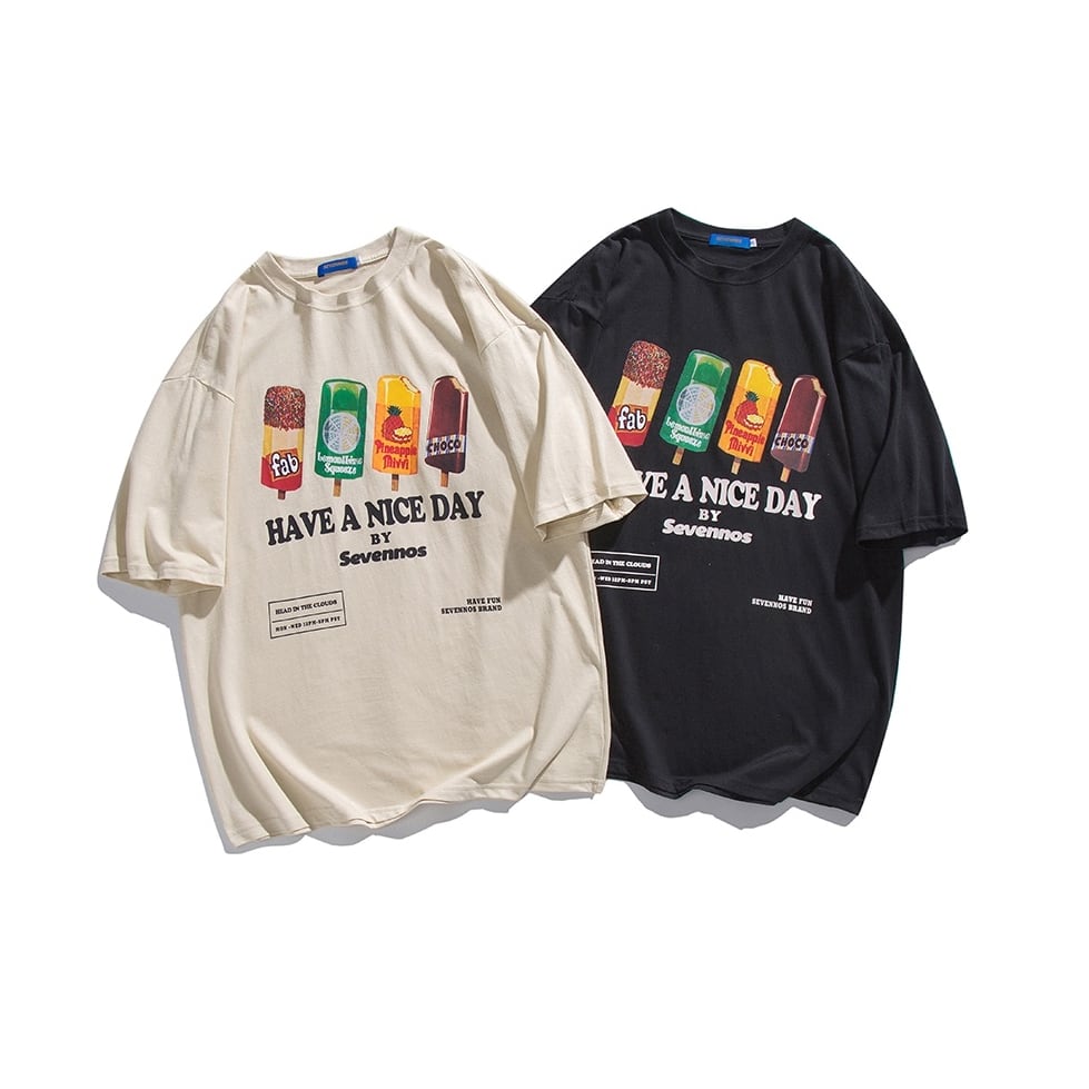 HAVE A NICE DAY デザインTシャツ 2color KH997 | nicoilo |ニコイロ