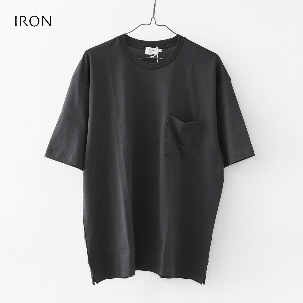 Handvaerk [ハンドバーク] 60/2 S/S BIG T-SHIRT [6524-s] 60/2