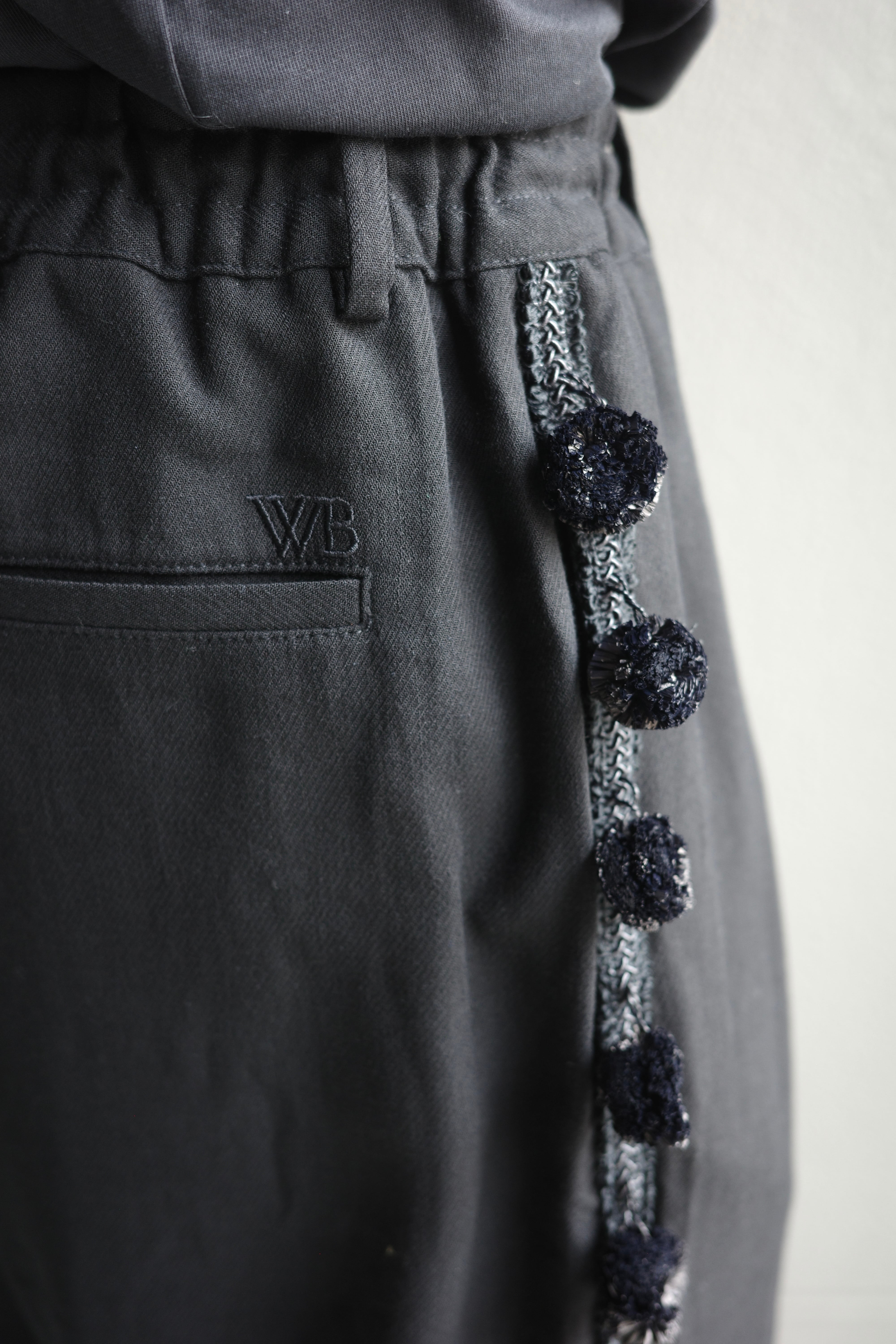 WALES BONNER 【MENELIK TROUSERS】 | lloomm