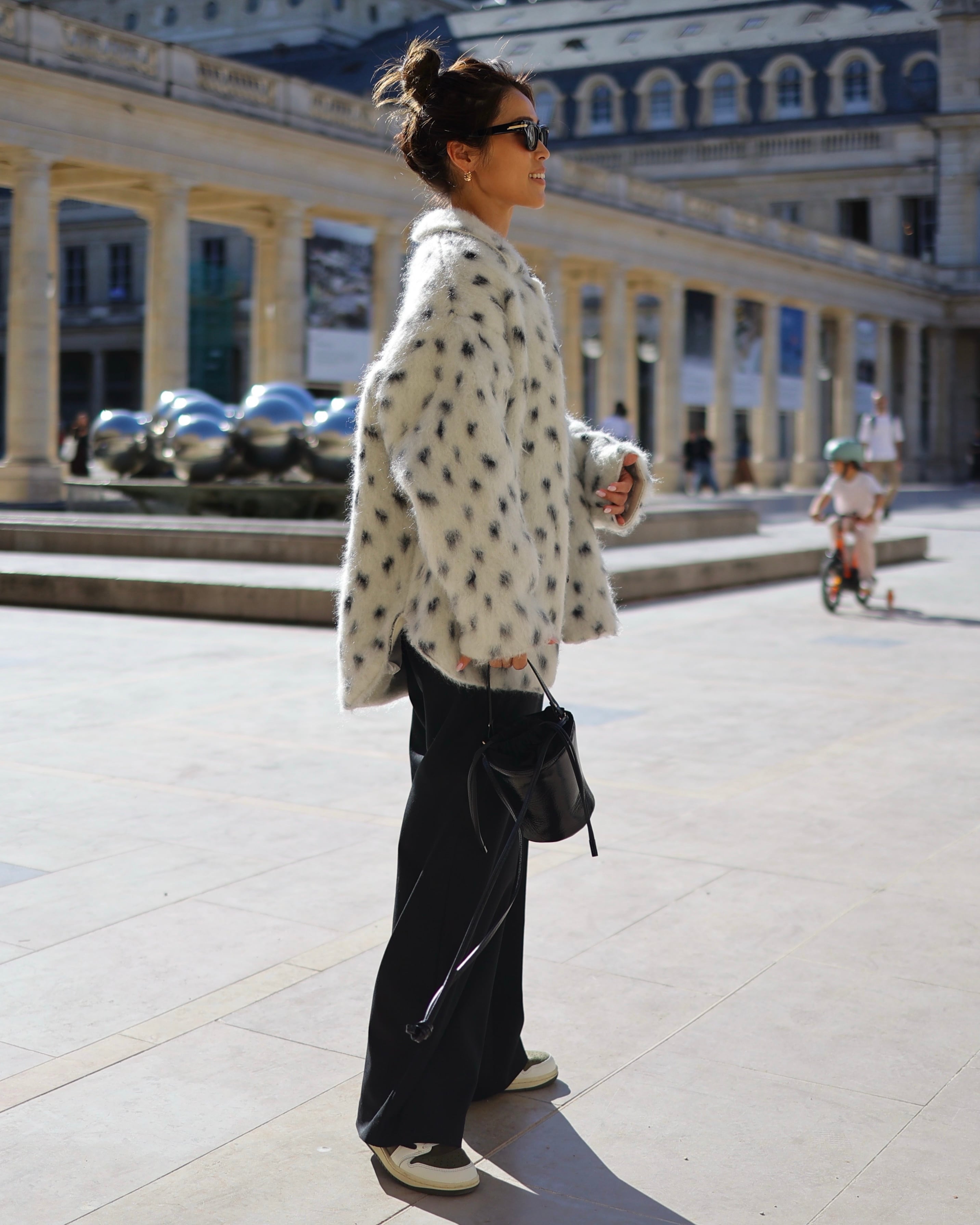 GPG-605 Dalmatian Knit Jacket | gypsohila