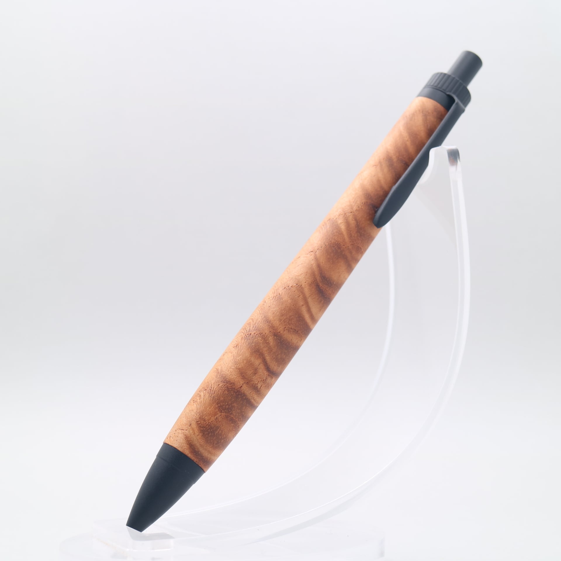 ケンポナシ × マットブラック｜木の質感を楽しむ木軸ペン｜250932