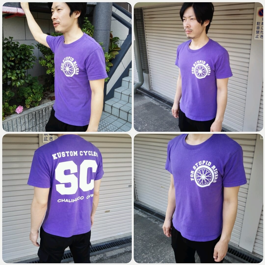 SC（サワダサイクル）バックプリントTシャツ（Sサイズ） - 画像1