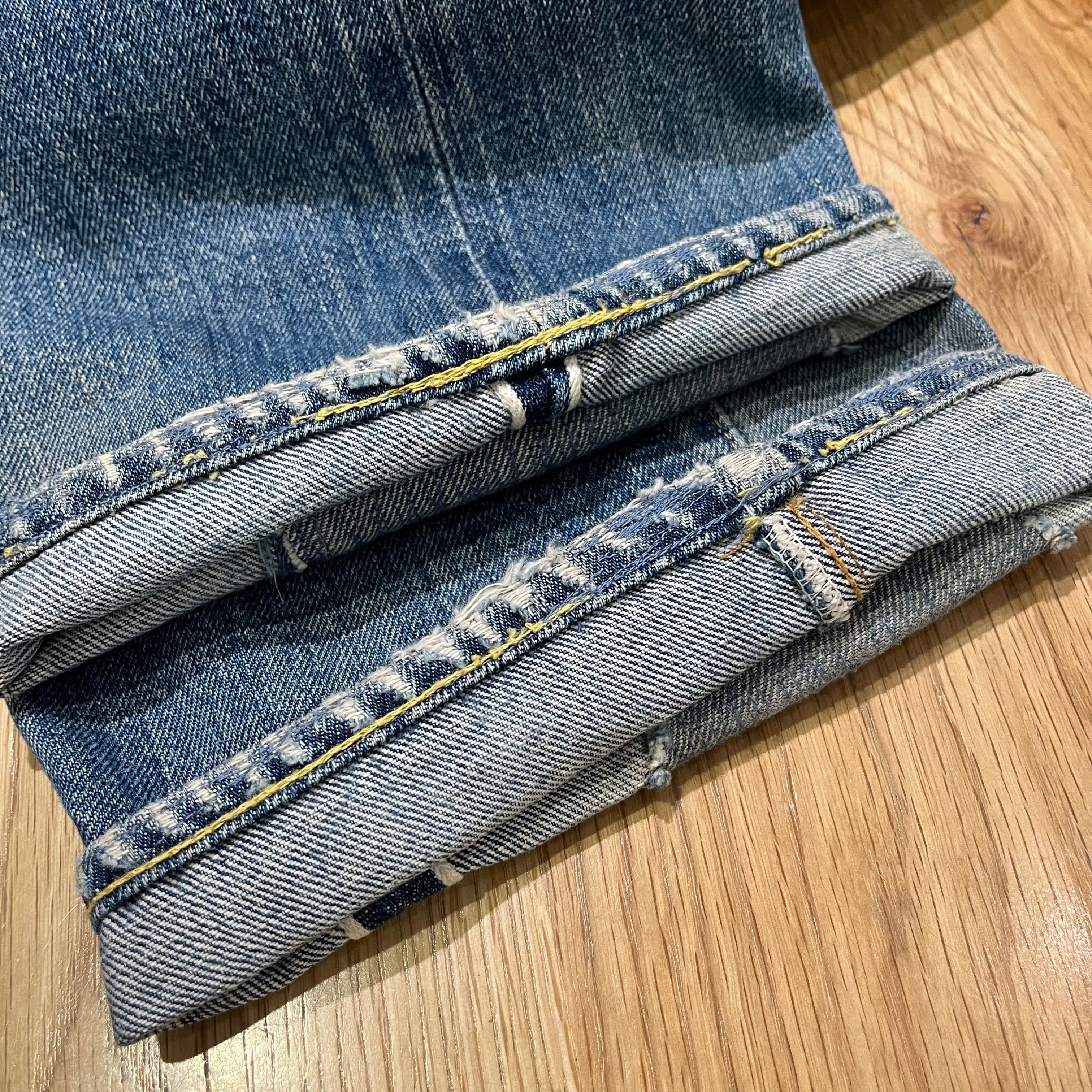 70s Levi's 501 66 Single Denim Pants W34L32 70年代 リーバイス 66