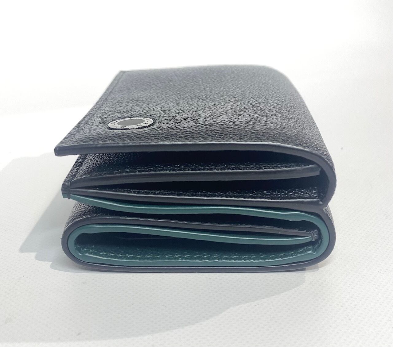 BVLGARI ブルガリ 三つ折り財布 レディース メンズ 291681 CALF/BLK