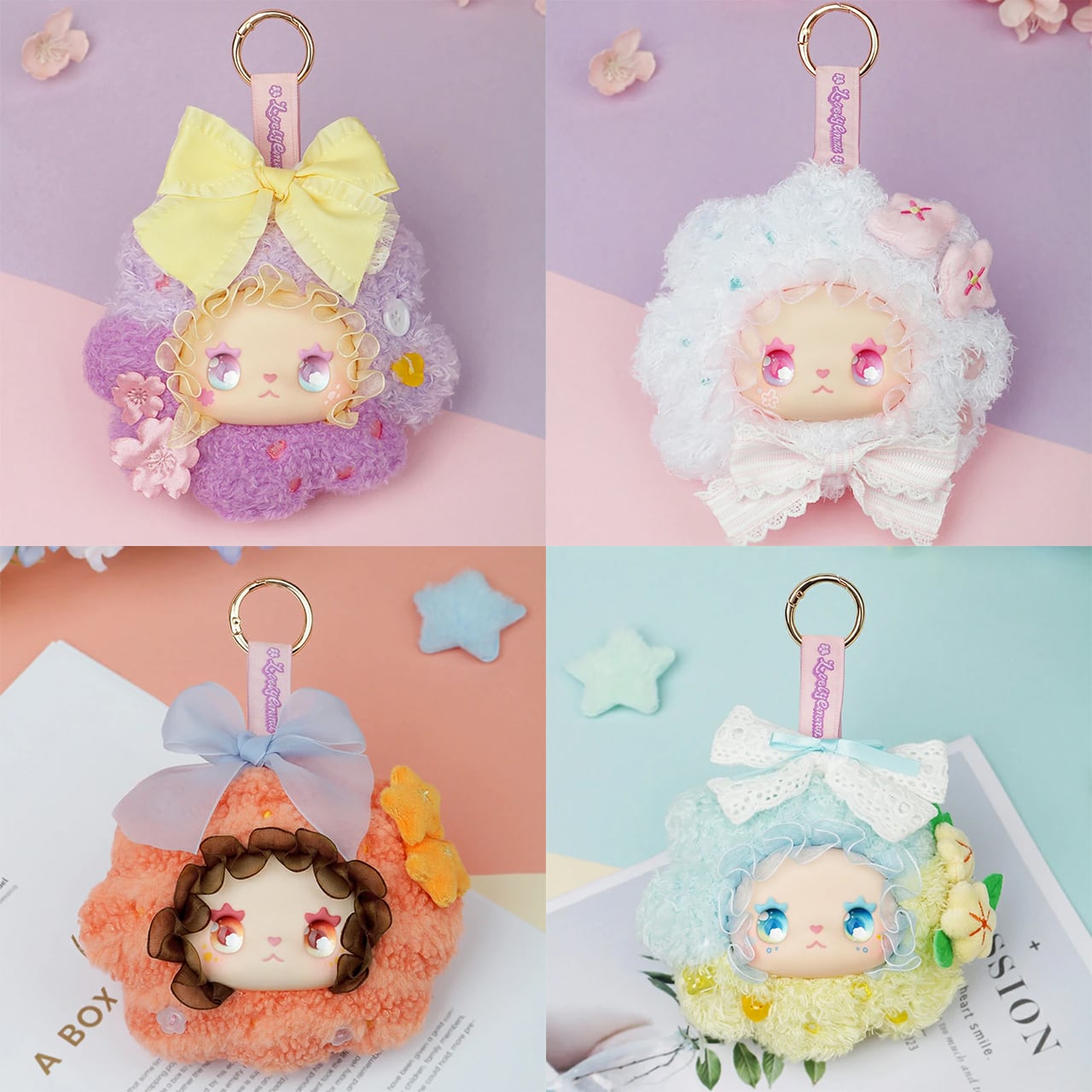 ラブリーエマ フローラル シーズンズ シリーズ プラッシュ ブラインド