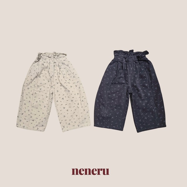 【取寄】neneru|juju pants|ジュジュパンツ|XS-XL|kids|26 autumn