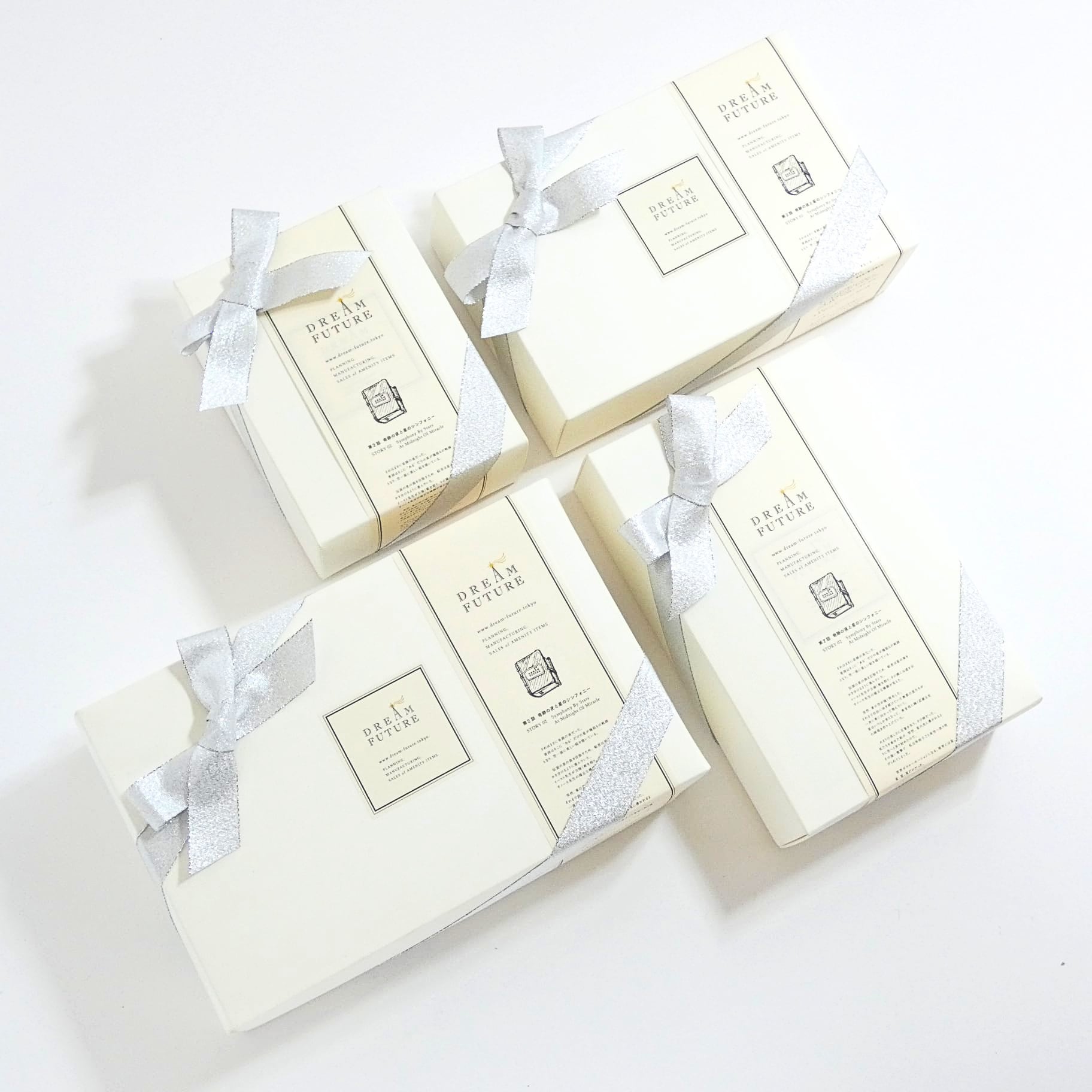 GIFT用 SILVERリボンラッピング | DREAM FUTURE ｵｼｬﾚな星のTowelの
