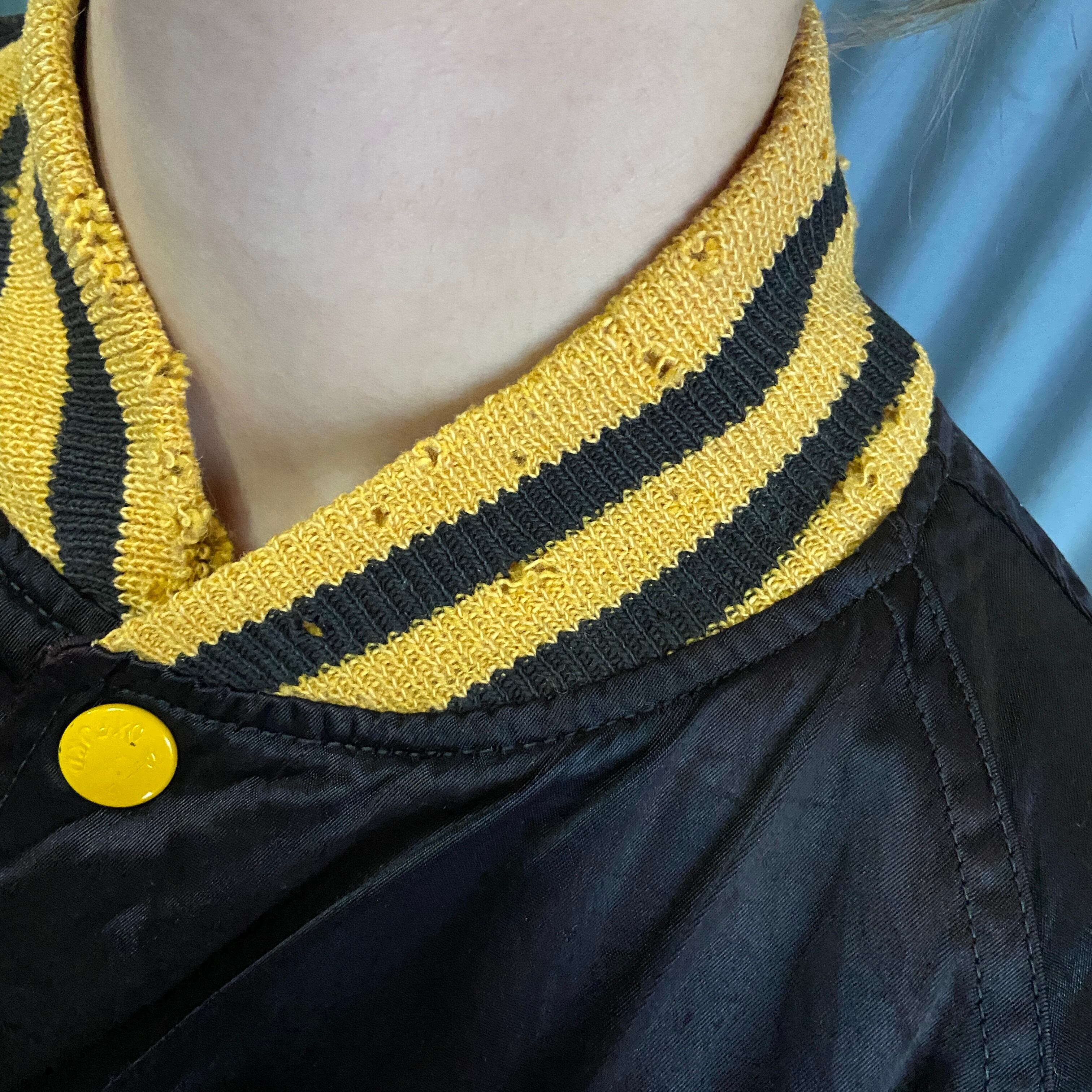 60年代〜70年代 OXFORD ワッペン サテンスタジャン アワードジャケット