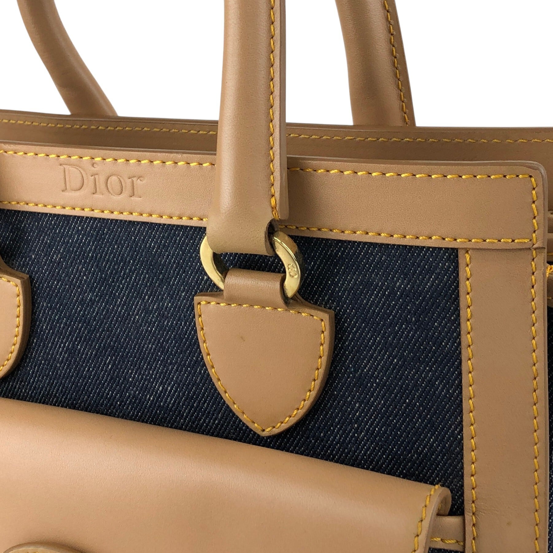 Christian Dior クリスチャン ディオール ハンドバッグ ベージュ
