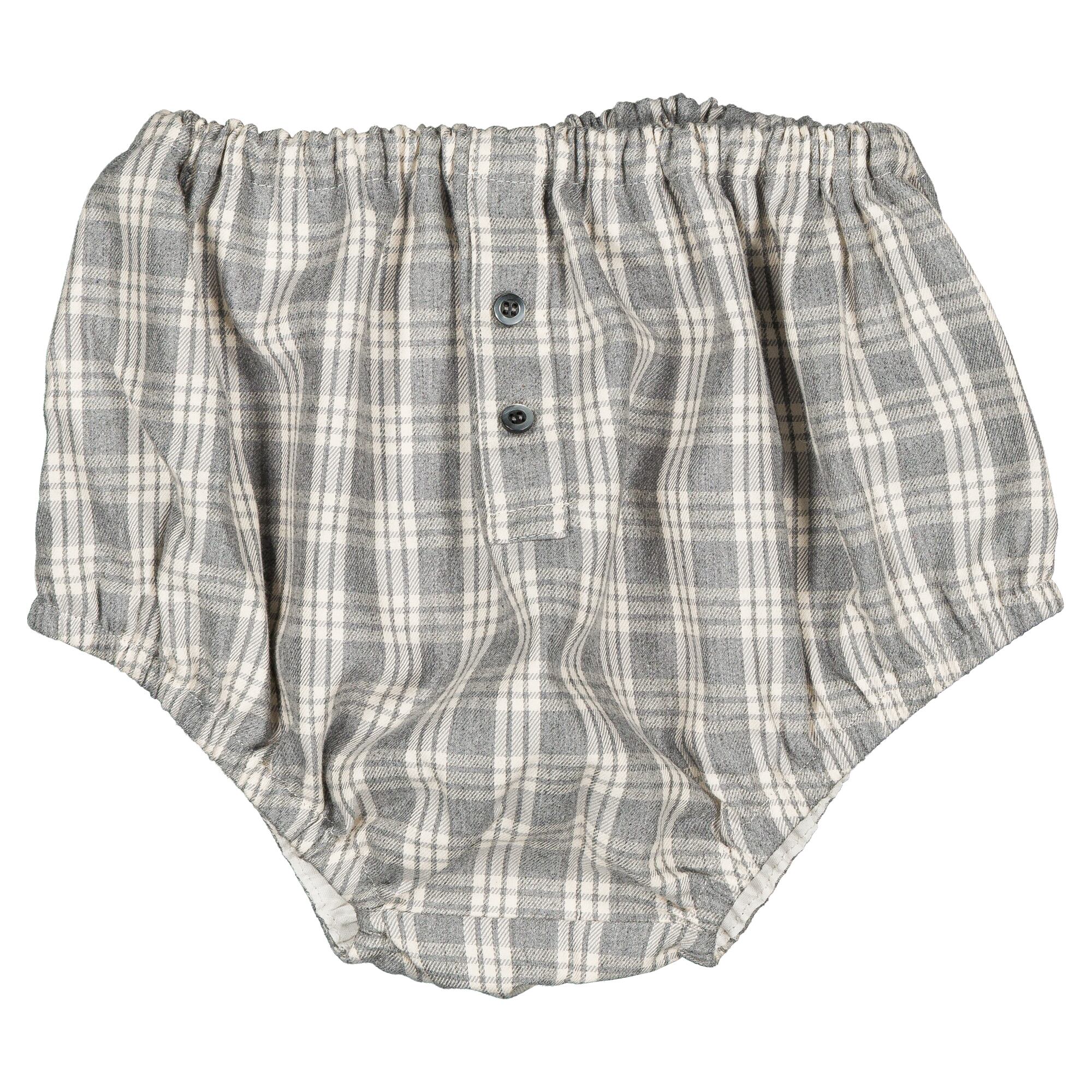【予約・特典あり】Maison Marelle / Bloomer CHAILLOT - grey tartan