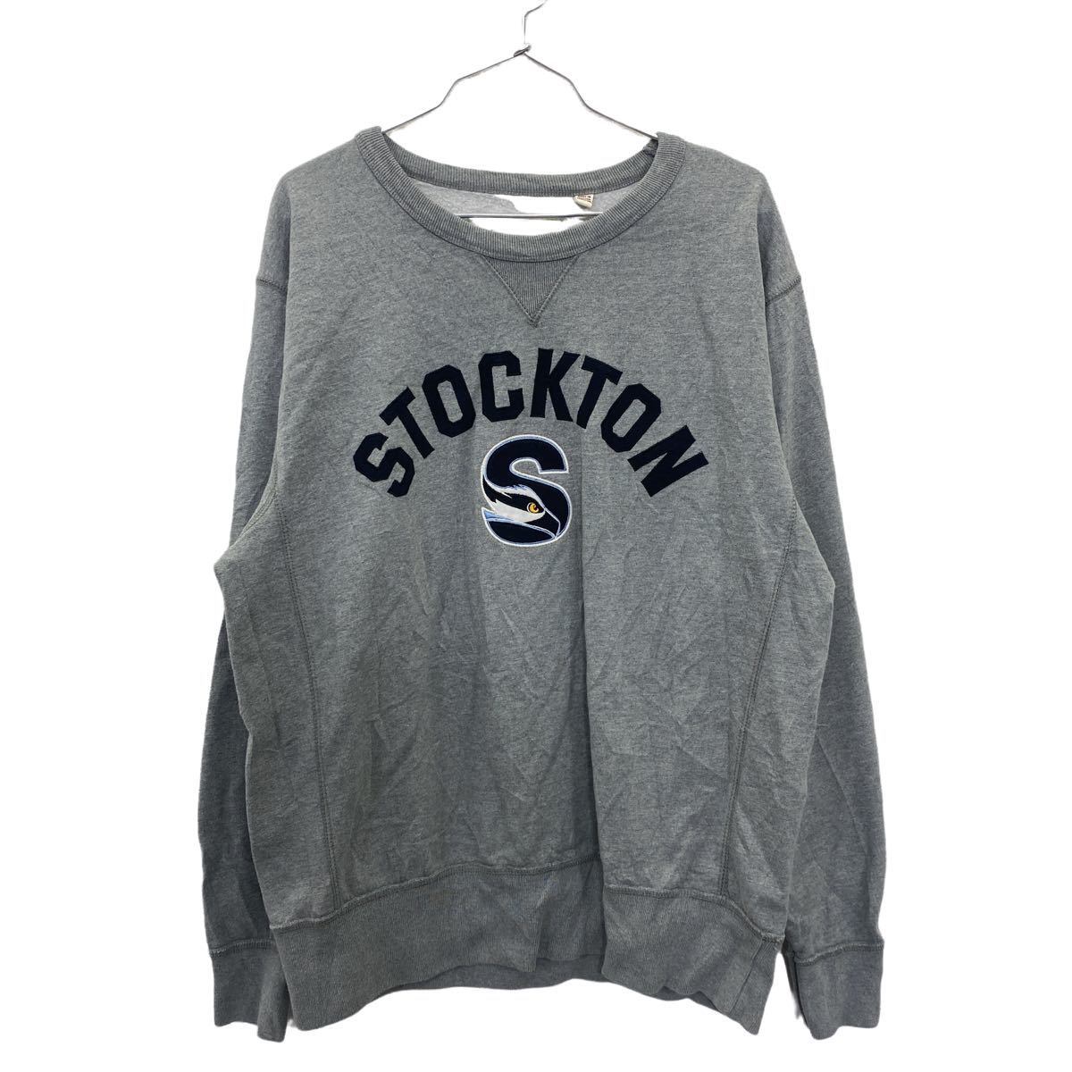 LEAGUE COLLEGIATE スウェットトレーナー Lサイズ カレッジ STOCKTON