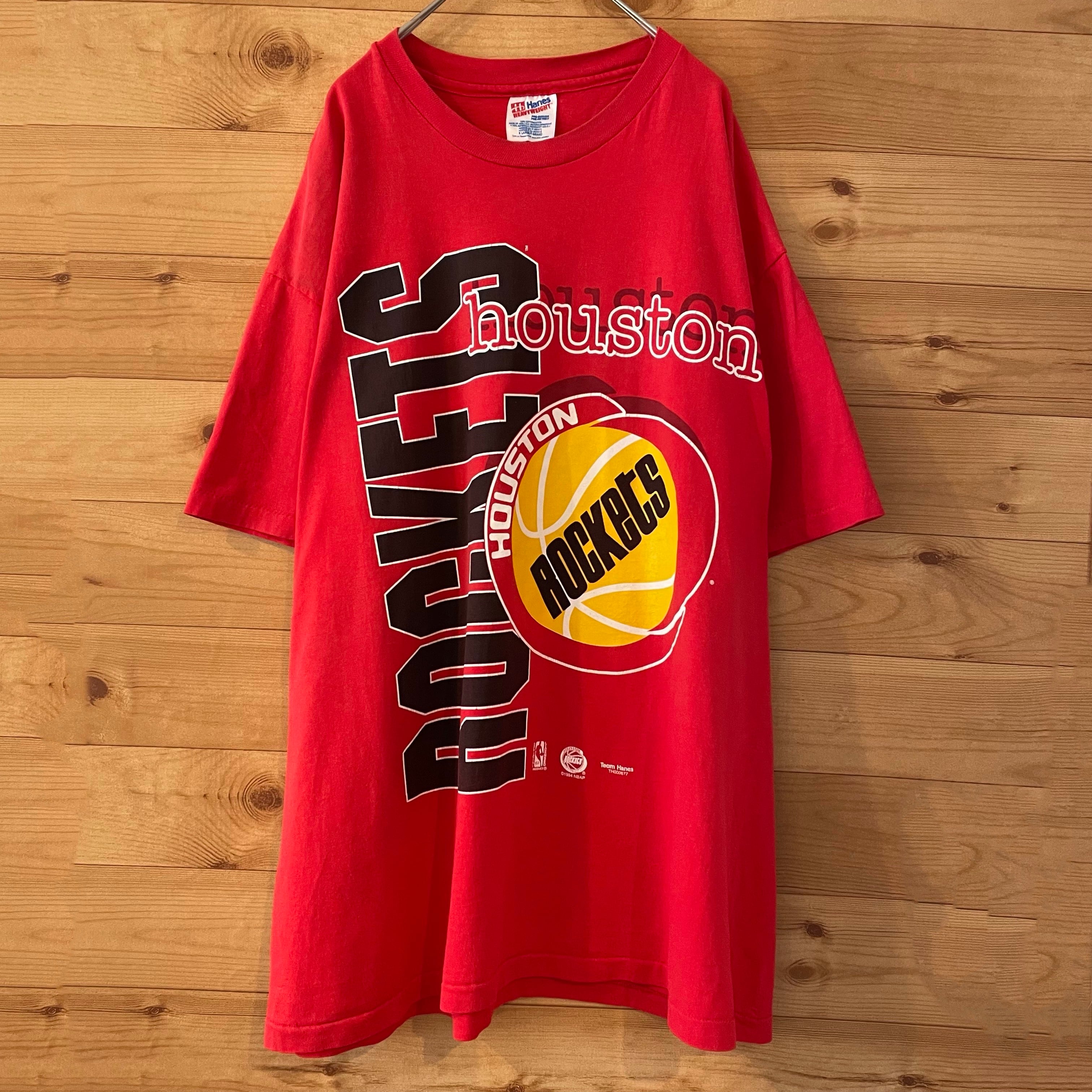 Hanes】USA製 90s NBA HOUSTON ROCKETS オフィシャル Tシャツ