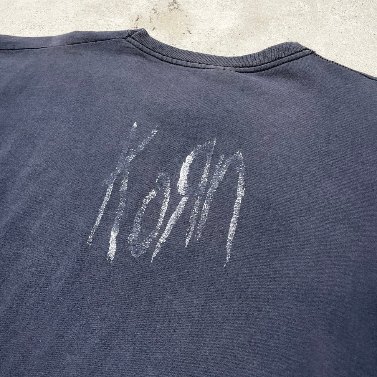 00年代 KORN COMING UNDONE コーン バンドTシャツ バンT メンズM 古着