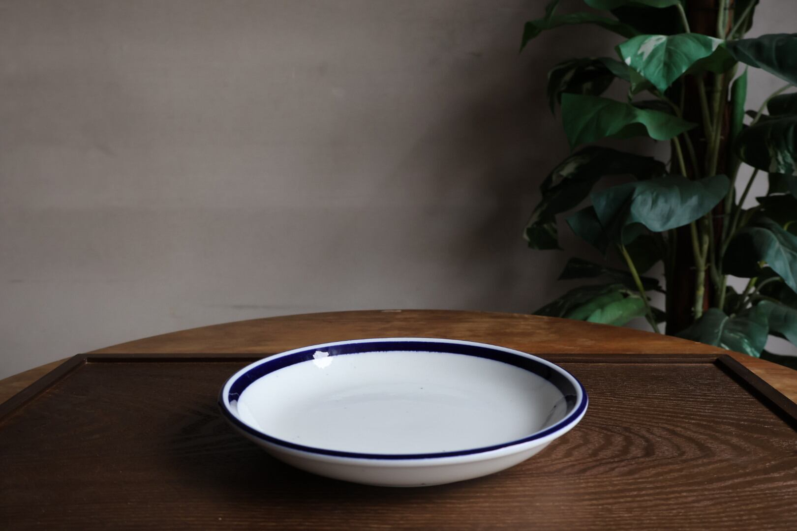 美濃焼 Norm Life プレート22 ブルー