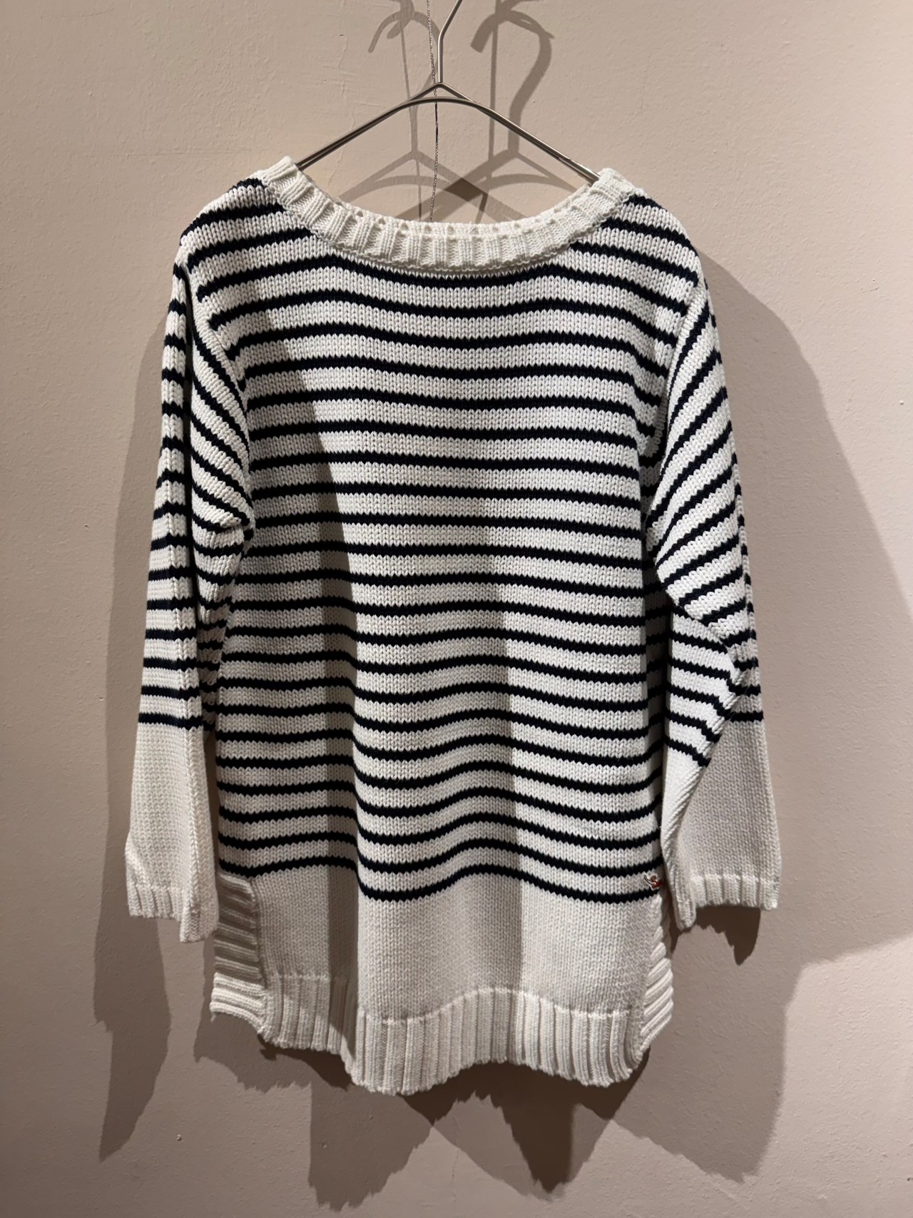 Jantzen USA Striped Cotton Knit Sweater