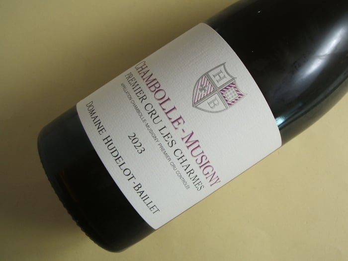 シャンボール・ミュジニー 1級 レ・シャルム 2023年 ユドロ・バイエ