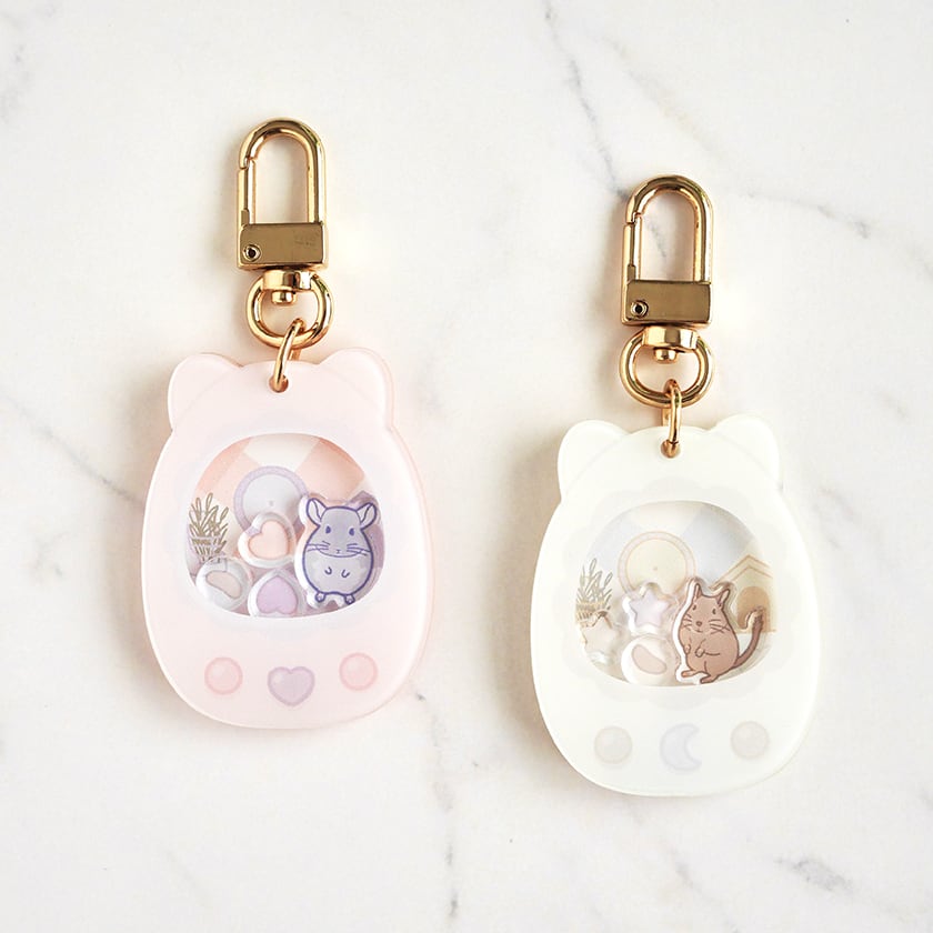 ゲームシャカシャカキーホルダー | チンチラ雑貨MarkCrown｜チンチラ