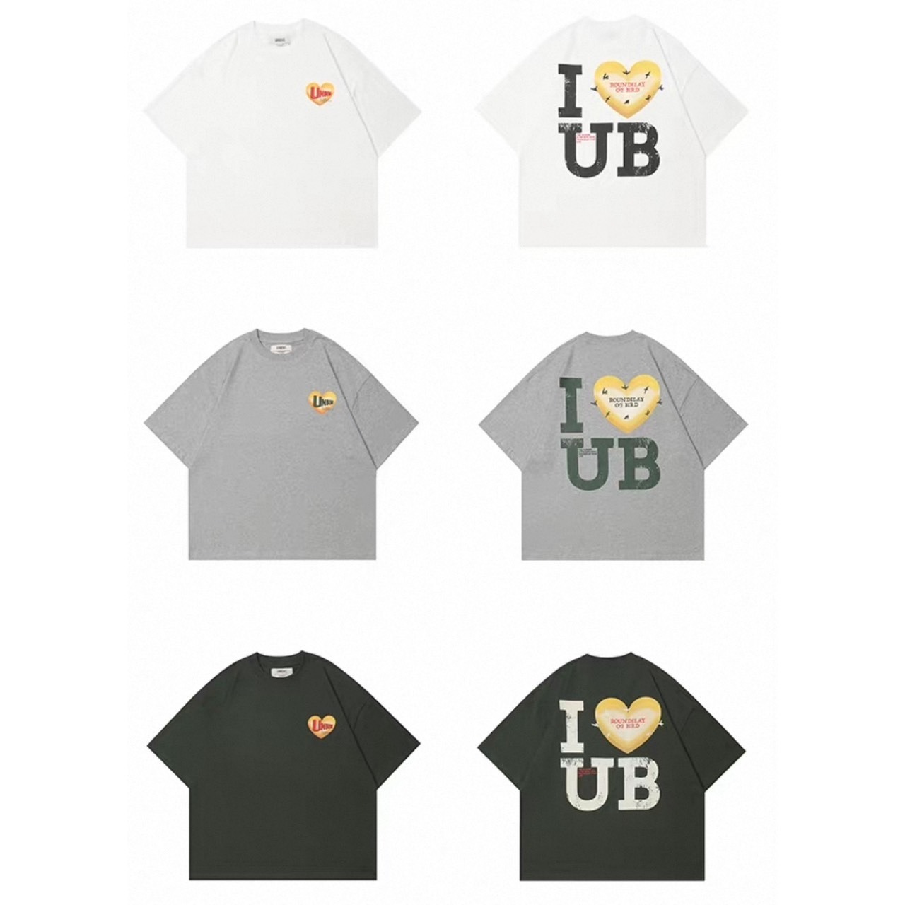 Graphic back logo oversized tee 1032 - 16