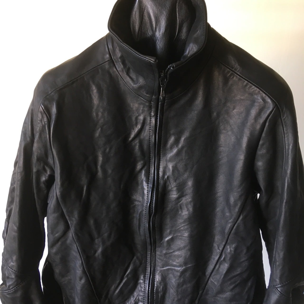 CIVILIZED 10TH LEATHER TRACK JACKET | Clover