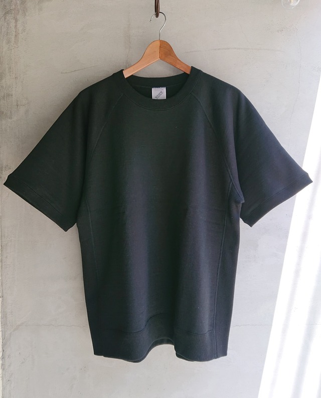 WASEW "TOUGH BRAIDED S/S SWEAT SHIRT"  Black Color