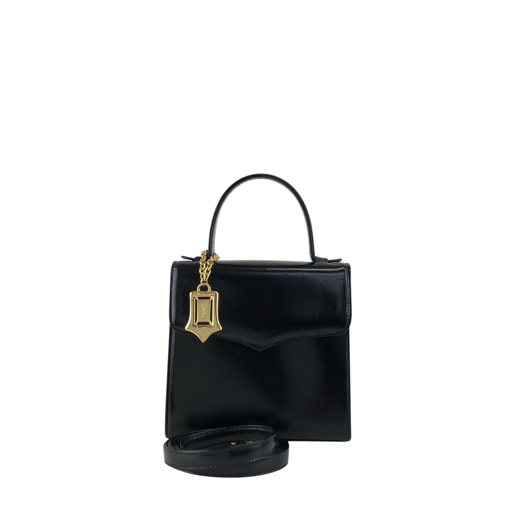Yves Saint Laurent イヴ・サンローラン ショルダーバッグ ブラック