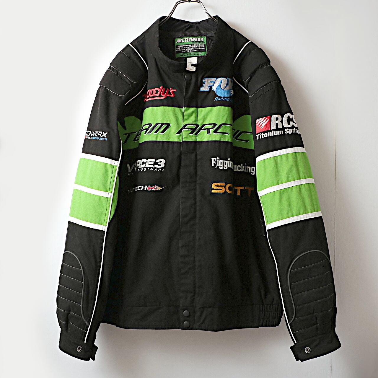 ARCTIC CAT レーシング スノーモービル ジャケット 古着 used | khaki 
