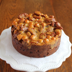 ※限定※クリスマスケーキ(ホール)【ドライフルーツ・ナッツたっぷりイギリスのクリスマスケーキ】