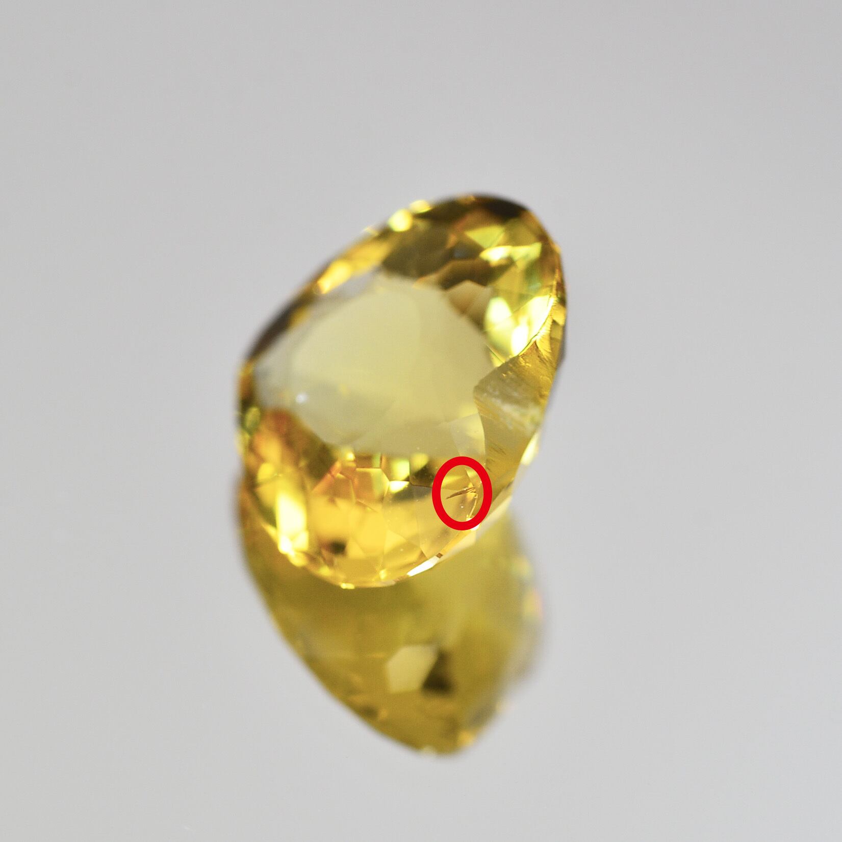 ソ付 ヘリオドール(イエローベリル) 1.804ct ルース ハート ソ付 ヘリオドール(イエローベリル) 1.804ct ルース ハート