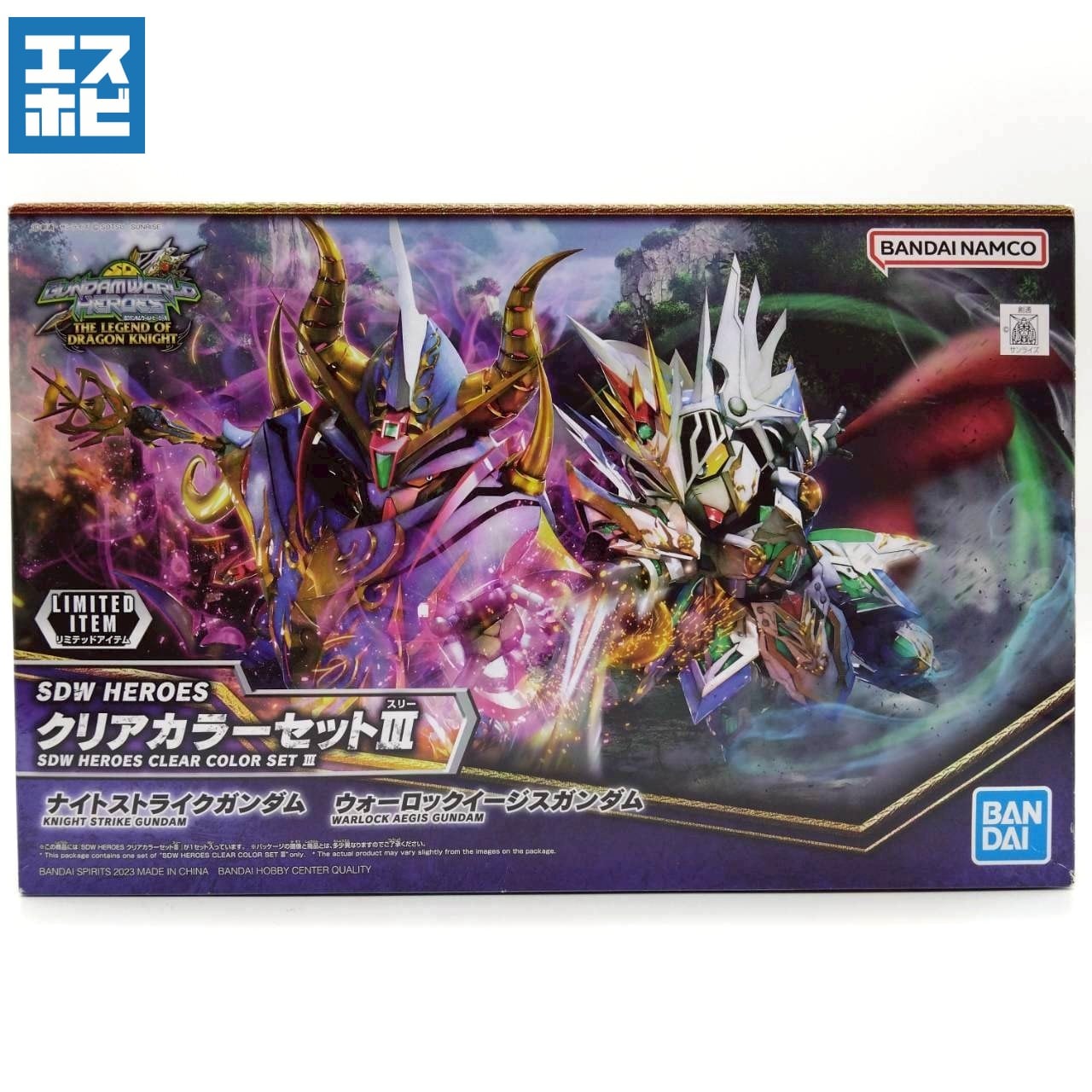 SDW HEROES クリアカラーセットⅢ (ナイトストライクガンダム+ウォー
