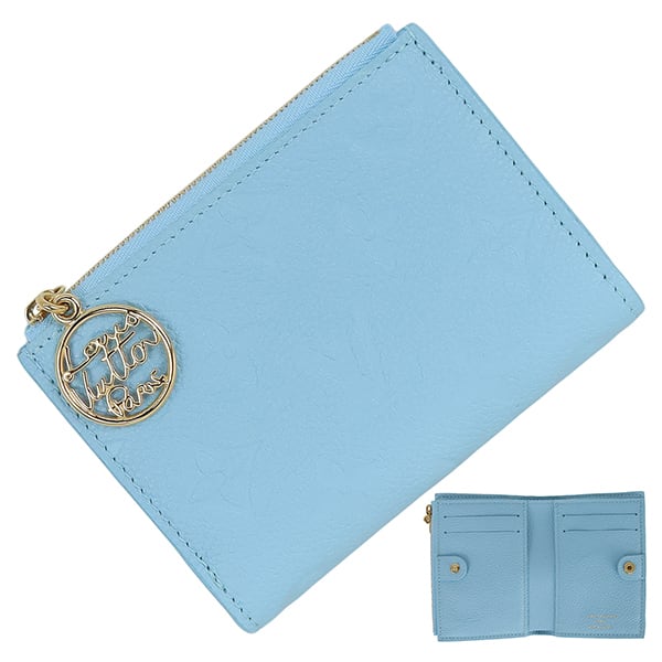 New LOUIS VUITTON ルイヴィトン ポルトフォイユ リサ M27488 モノグラムアンプラント グレープブルー レインボーコレクション 新品