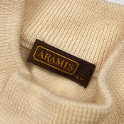 ARAMIS アラミス 長袖 ウール ニット セーター L/アイボリー メンズ