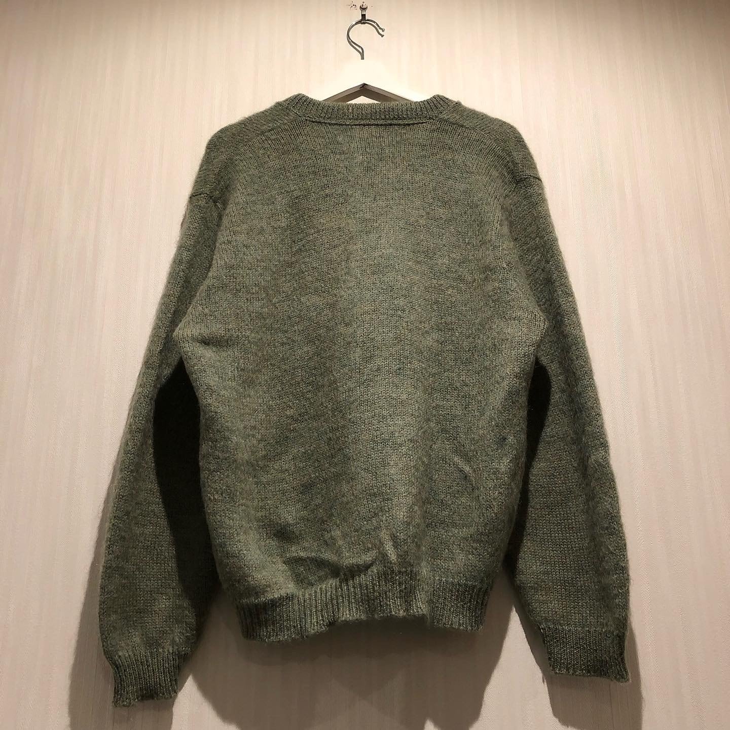 60s TOWNCRAFT V neck P/O mohair knit【高円寺店】 | What'z up