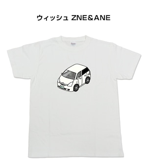 Tシャツ トヨタ ウィッシュ ZNE＆ANE【受注生産】