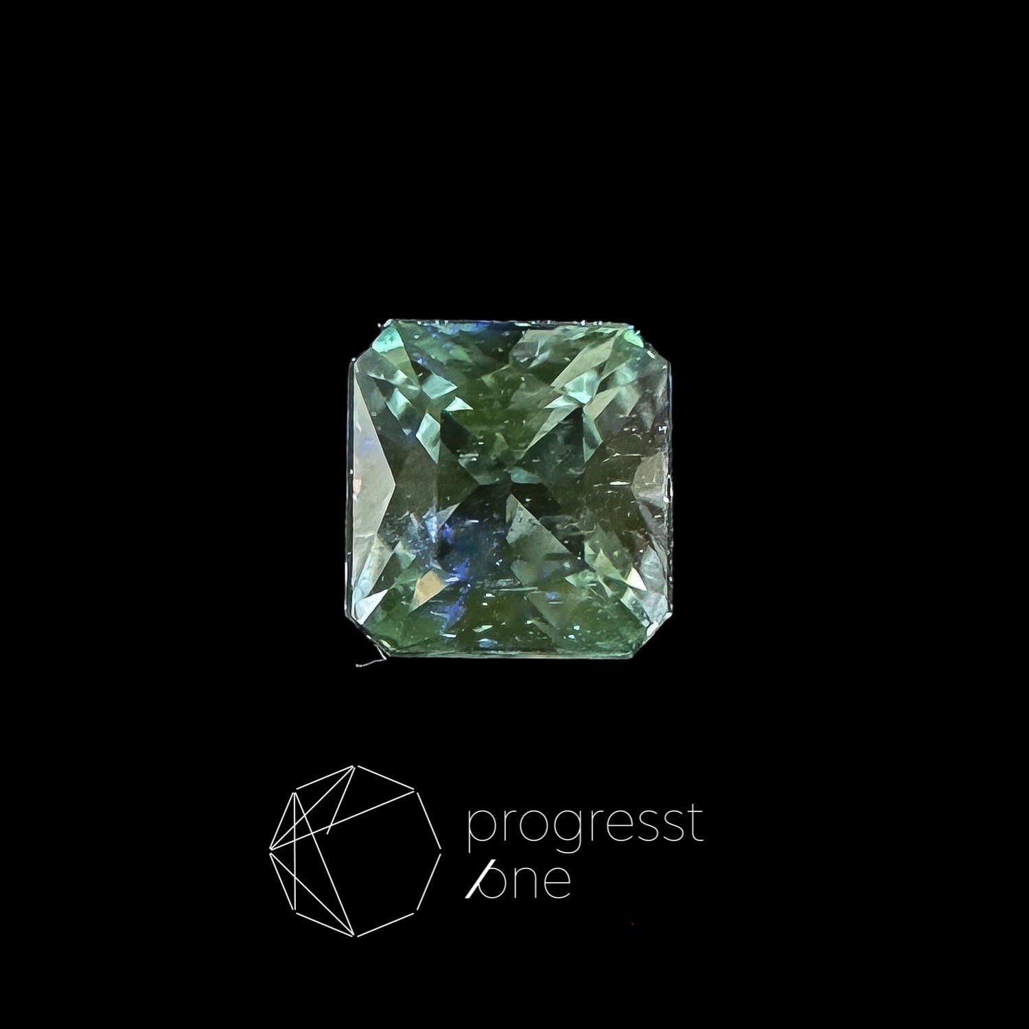 ミントブルーコーネルピン0.25ct | progresstone