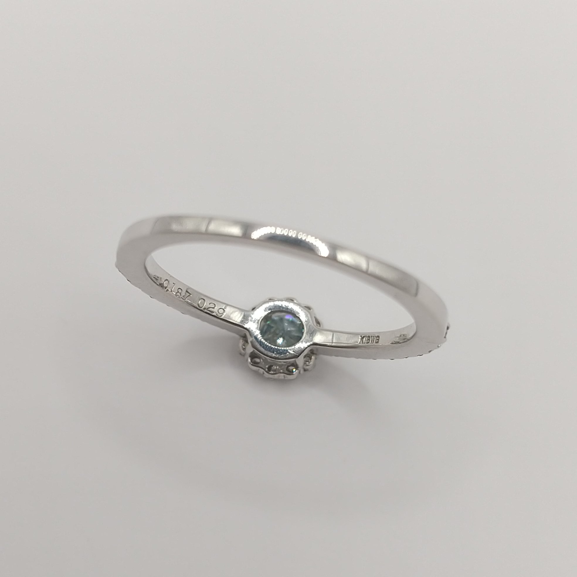 KWGアイスブルーダイヤモンドリング   Ljewelry