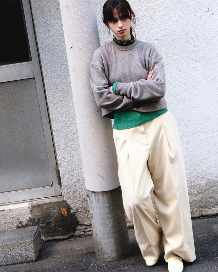 Nikki ESSENTIAL PIECES/corduroy wide trousers | Coffee Restaurant