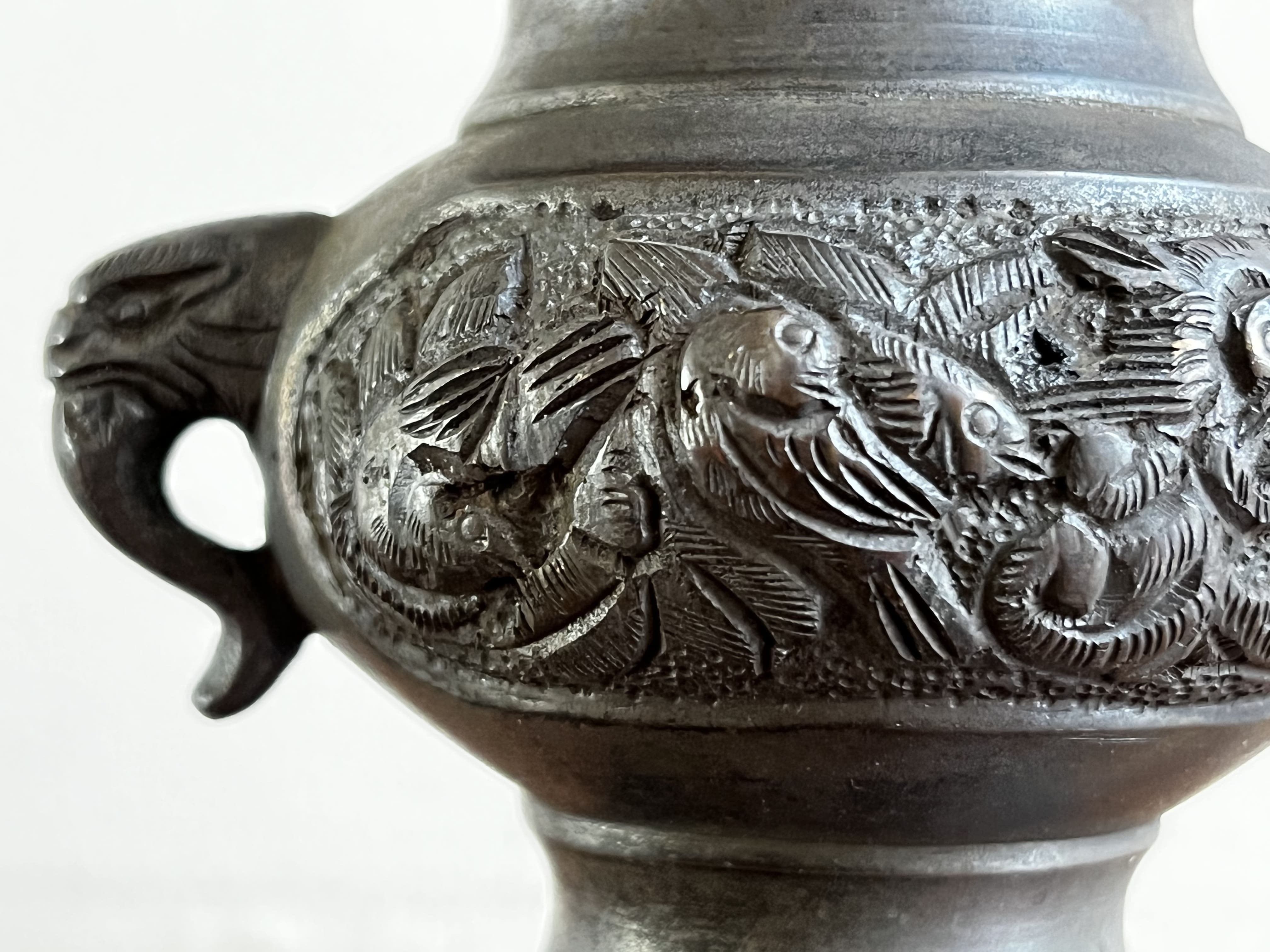 唐金の花瓶 | 道具屋888