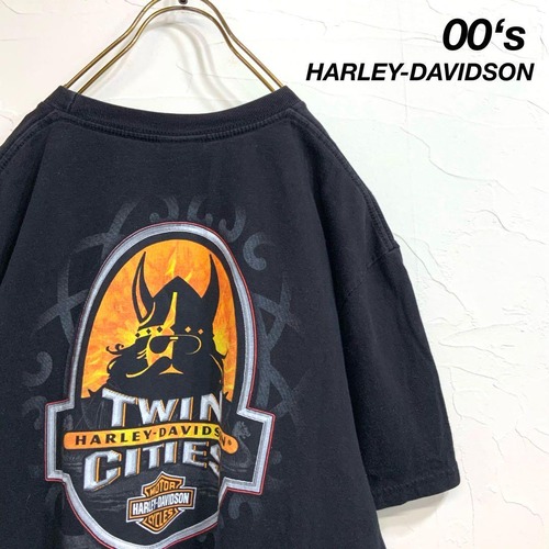 00‘s HARLEY-DAVIDSON ハーレーダビッドソン tシャツ