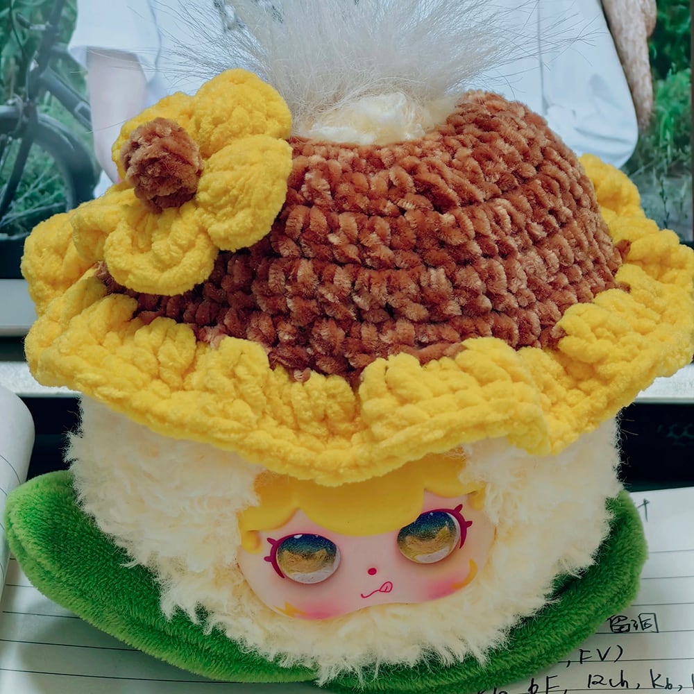 推し活アイテム 撮影用アイテム 向日葵 ひまわり 帽子 ハット ポンチョ