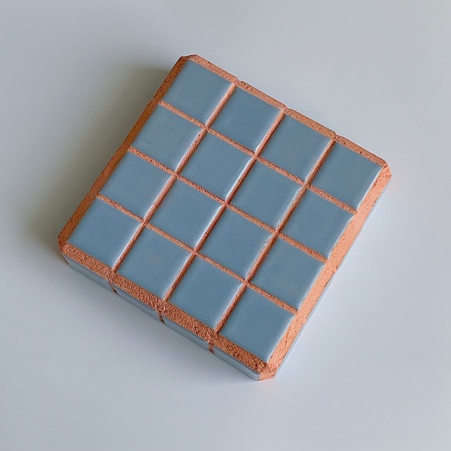 tile tray /  blue (S)