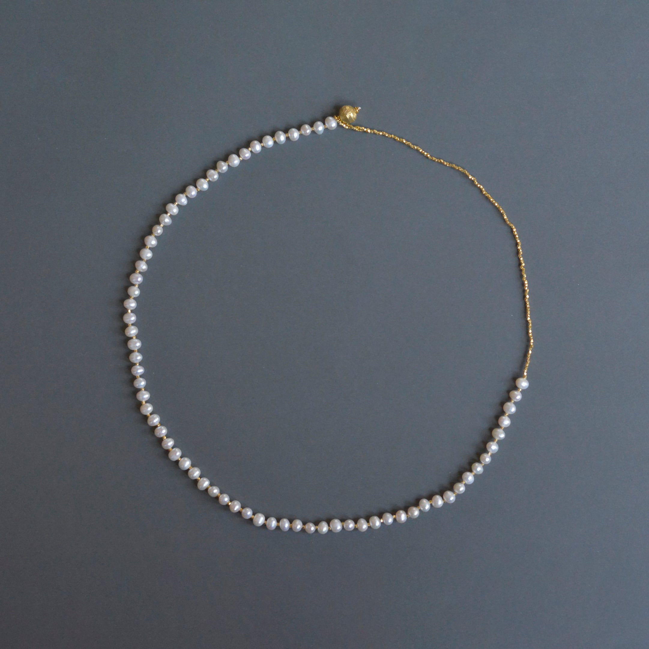 manon ネックレス M ゴールド | ciika