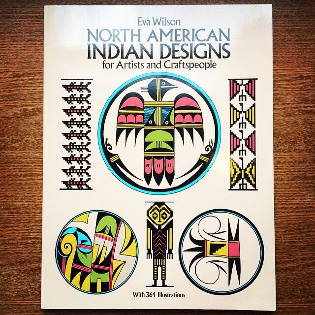 デザインの本「North American Indian Designs」 - 画像1