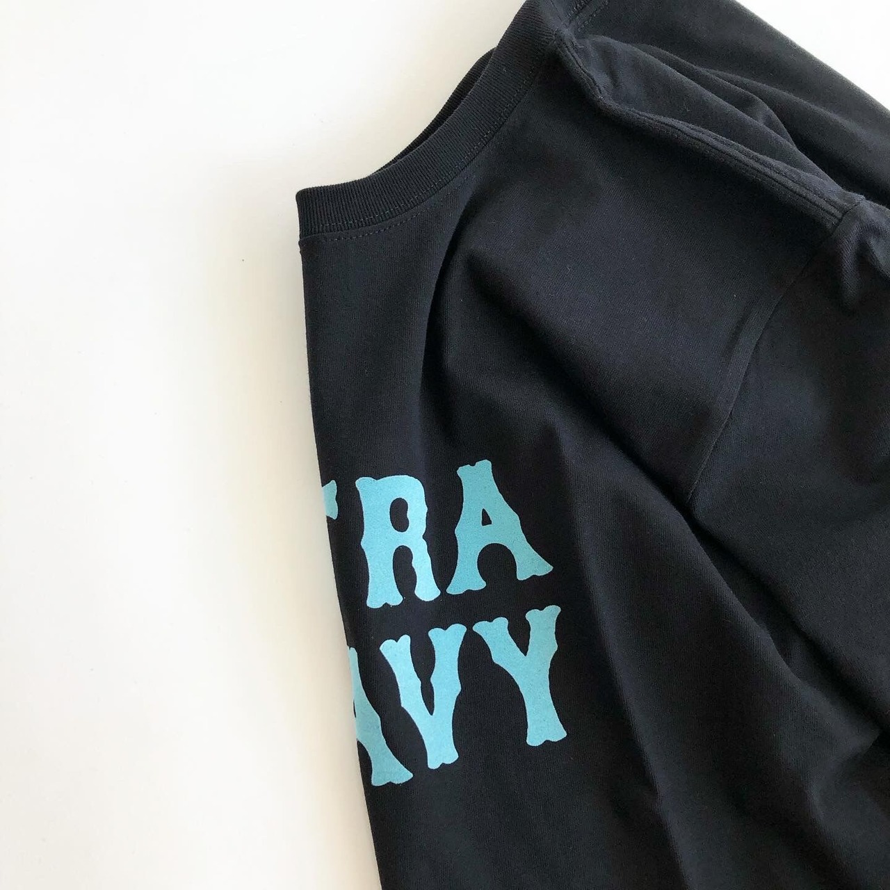 ULTRA HEAVY / CLASSIC LOGO LONGSLEEVE TEE / ウルトラヘビー / ロゴ / ロンT / ブラック