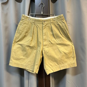 ANATOMICA COTTON BEIGE SHORTS《33》