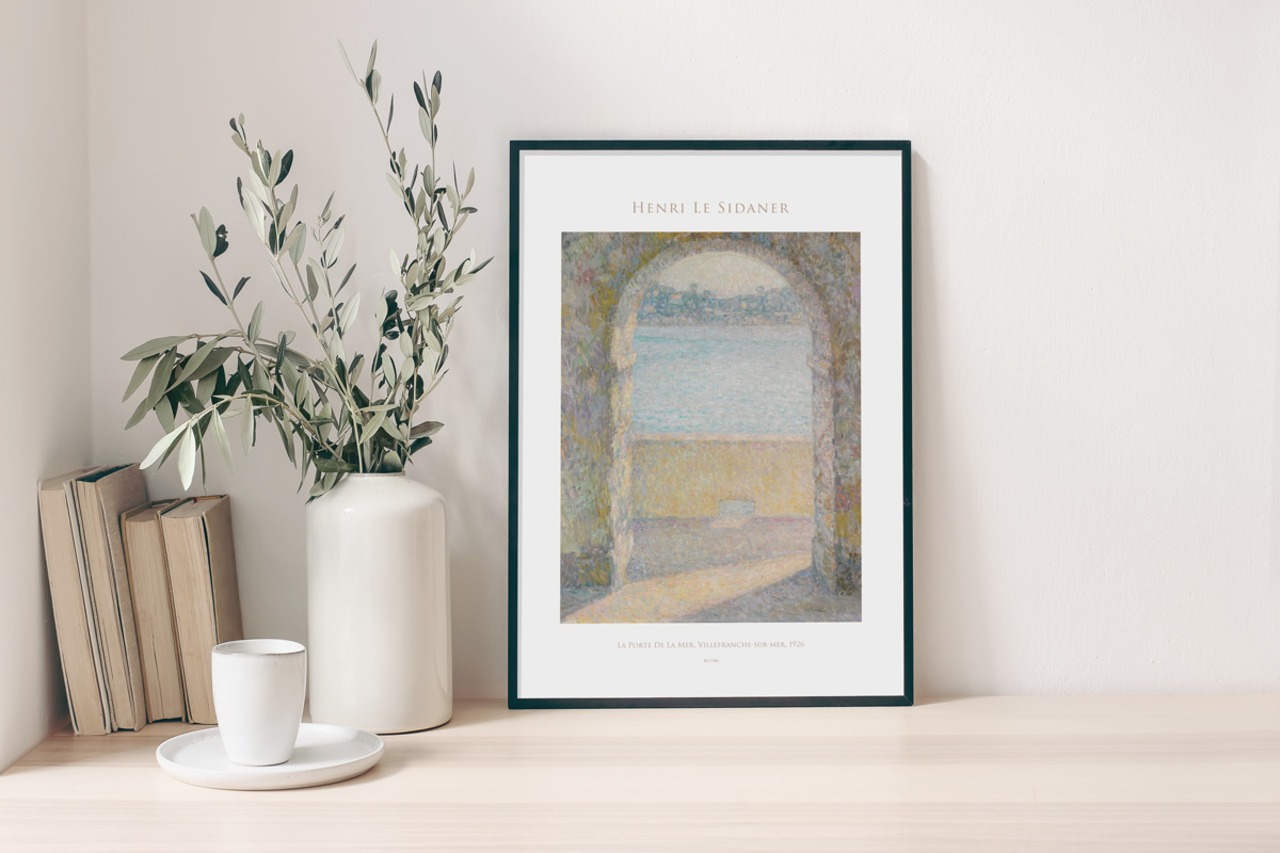 アンリ・ル・シダネル 海への門 ヴィルフランシュ・シュル・メール アートポスター 風景画 名画 絵画 ポスター アートパネル 特大 AP200 - 4